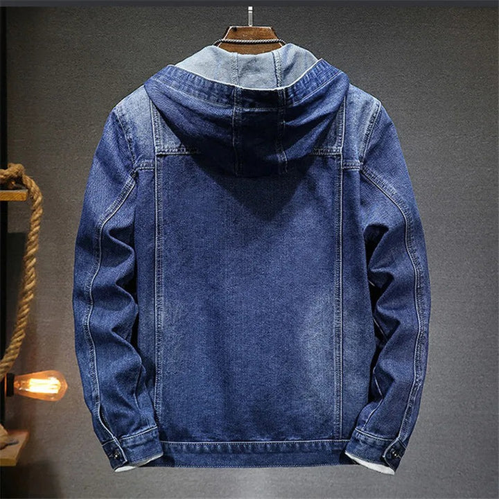 Veste à capuche en jean