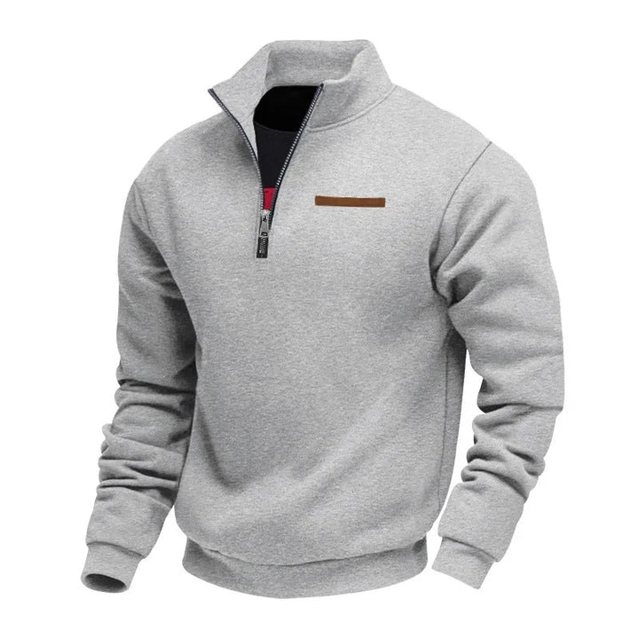 Sweat-shirt polaire décontracté pour homme