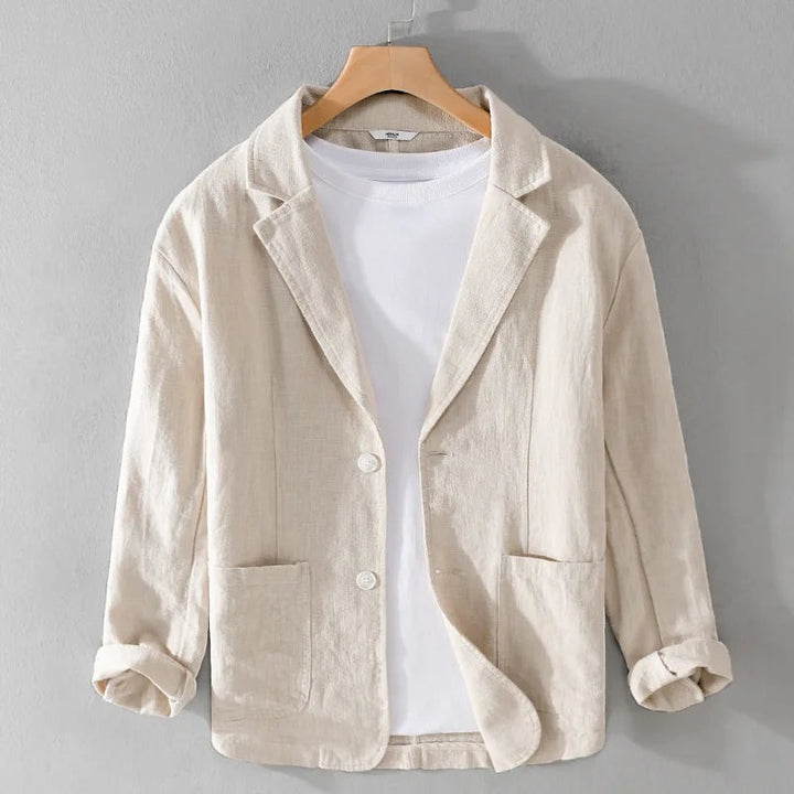 Veste en lin Leandro