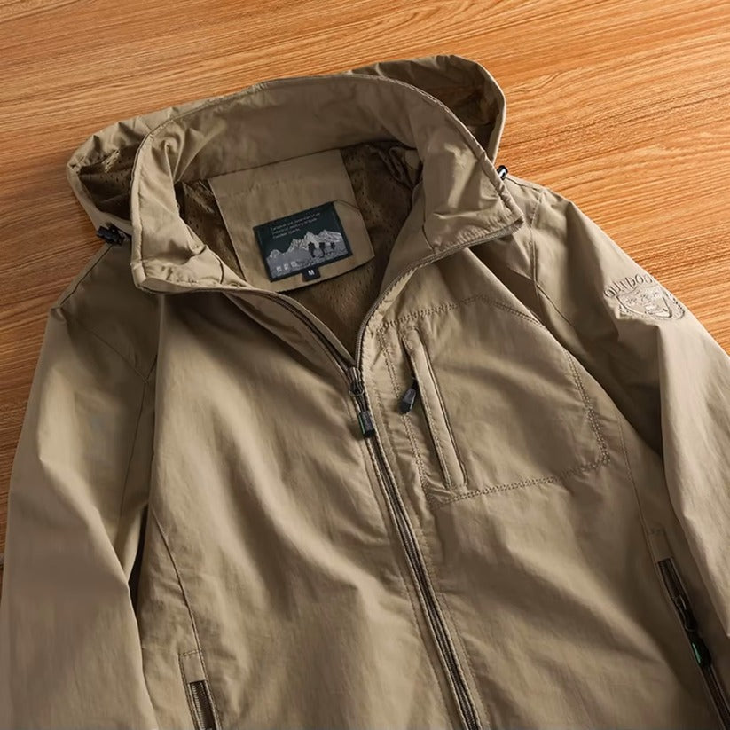 Veste à capuche imperméable