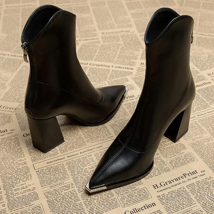 Chrome Toe Chelsea Boot