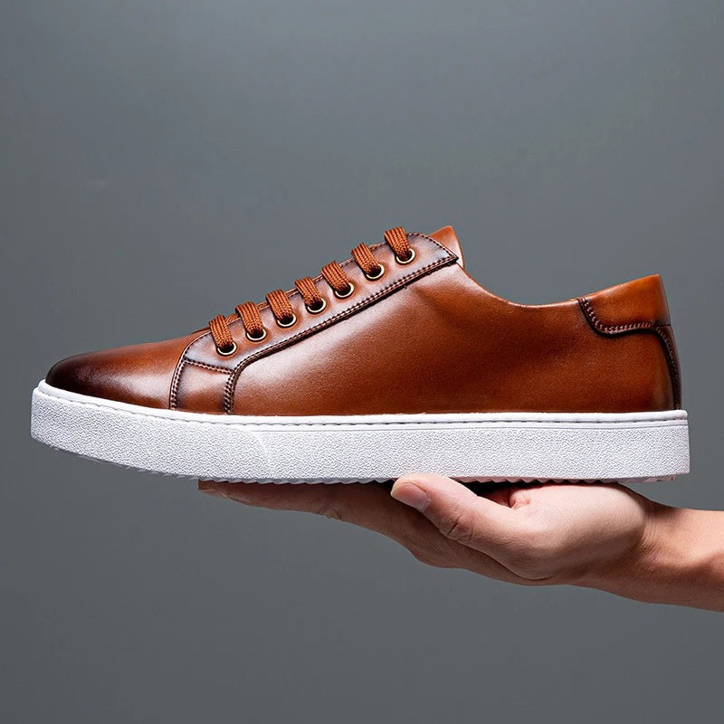 Baskets en cuir Ascend