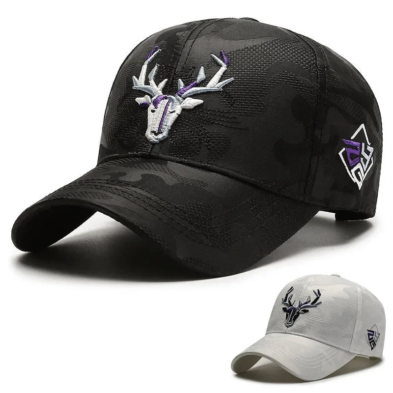Cerf d'argent - Casquette brodée