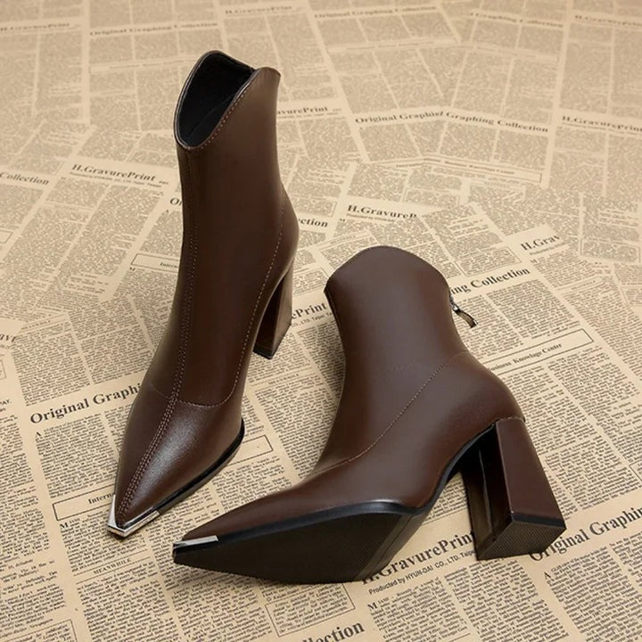 Chrome Toe Chelsea Boot