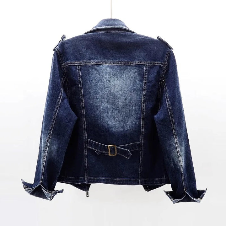 Veste zippée en jean Freya