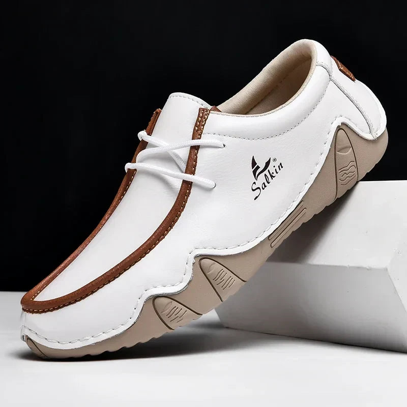 LEATHER ORTHOPEDIC SHOES WITH PRECISION FIT