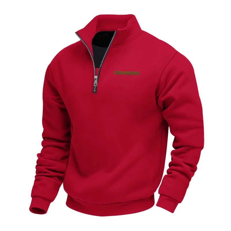 Sweat-shirt polaire décontracté pour homme