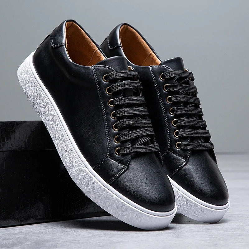 Baskets en cuir Ascend
