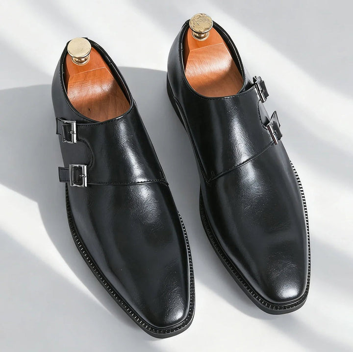 Mocassins en cuir souple à la finition semi-brillante raffinée