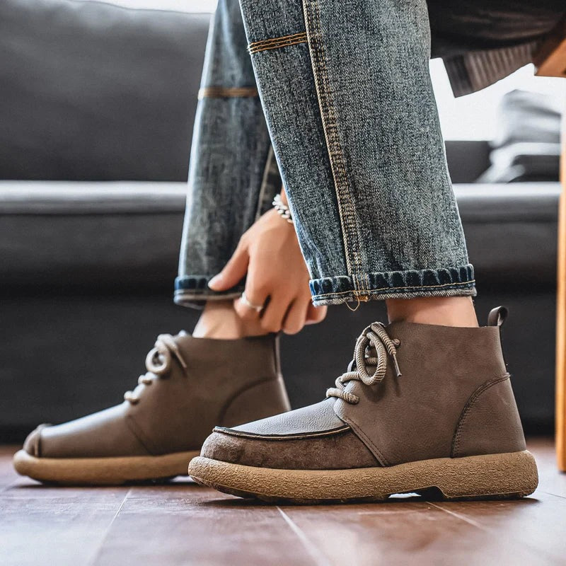 Bottes en cuir Terra