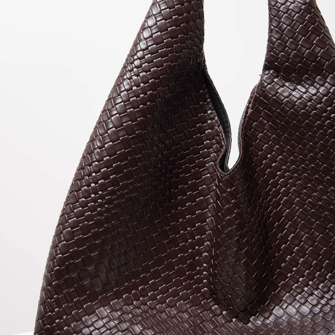 Sac hobo tissé