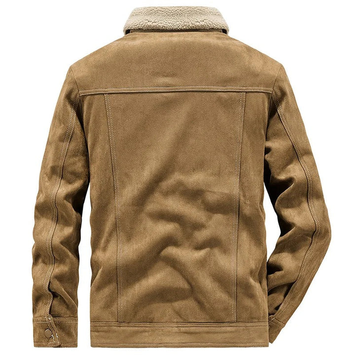 Veste aviateur en daim