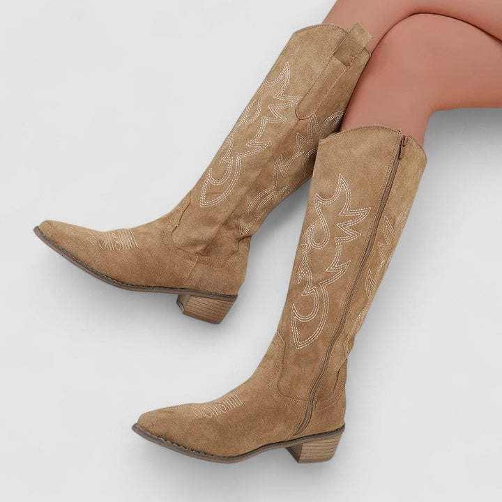 Clara | Wide-Calf Knee-High Boots