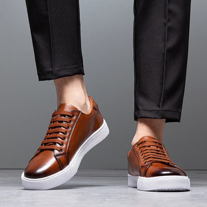 Baskets en cuir Ascend