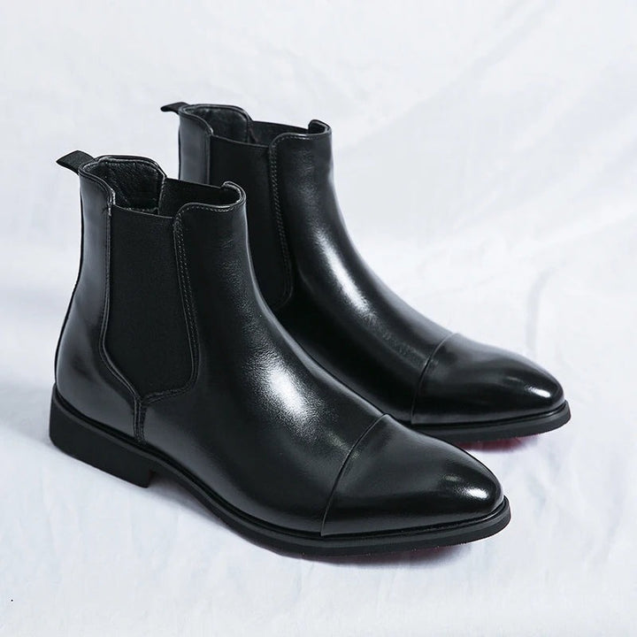 Bottines Chelsea en cuir Annibale