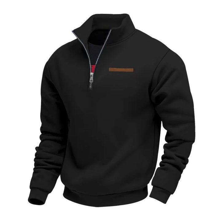 Sweat-shirt polaire décontracté pour homme