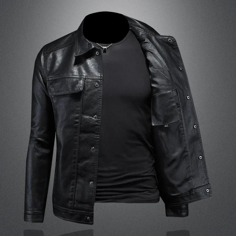 Lightweight Leather Jacket