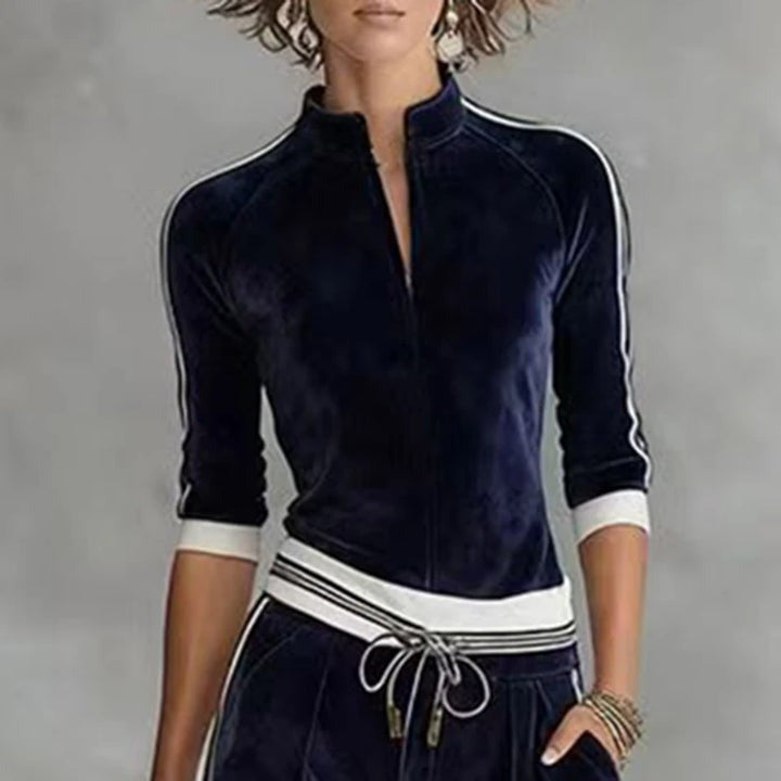 Ensemble velours confortable