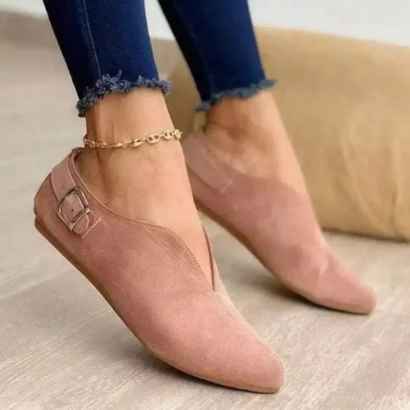 Ballerines à boucle