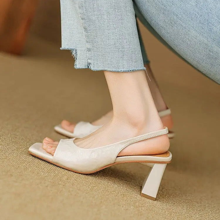 Escarpins en cuir Averra