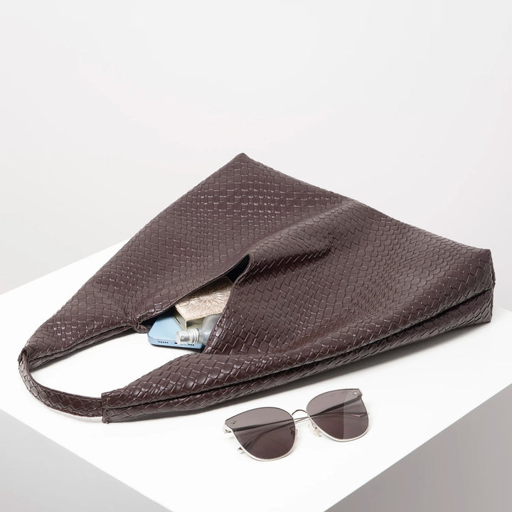 Sac hobo tissé