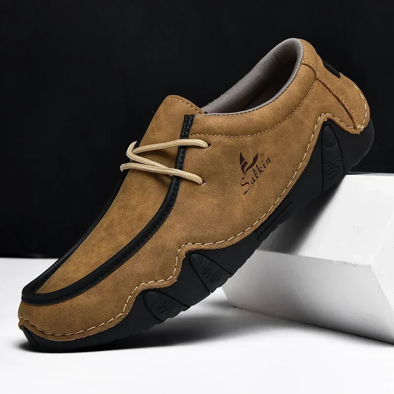 LEATHER ORTHOPEDIC SHOES WITH PRECISION FIT