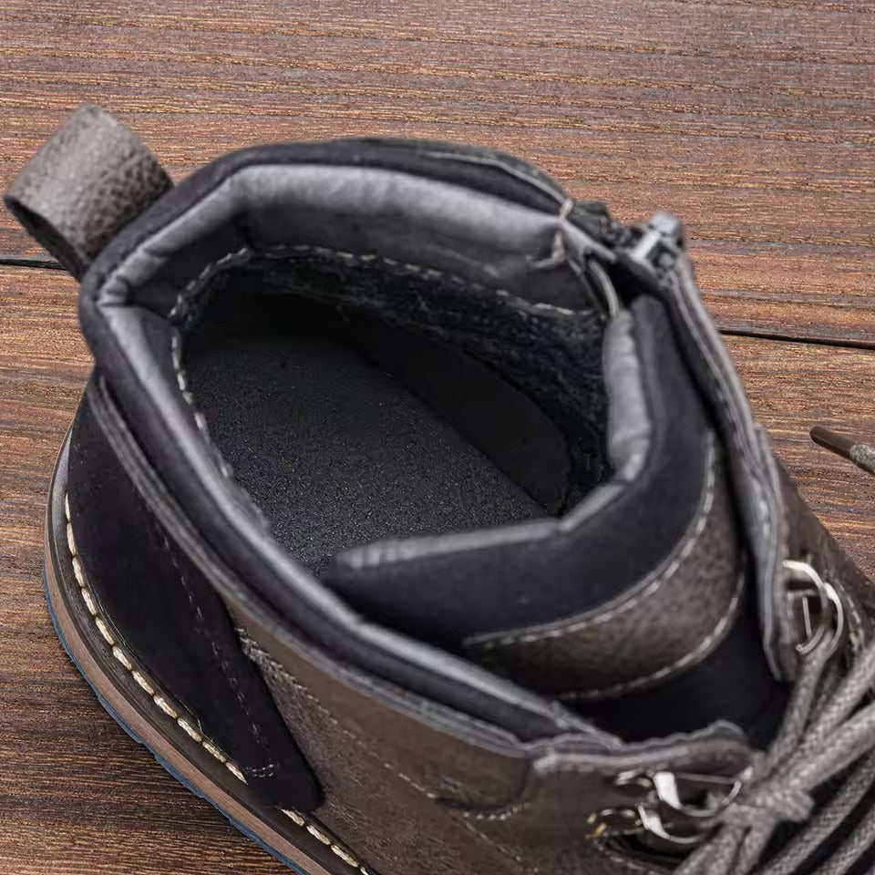bottes en cuir pour hommes
