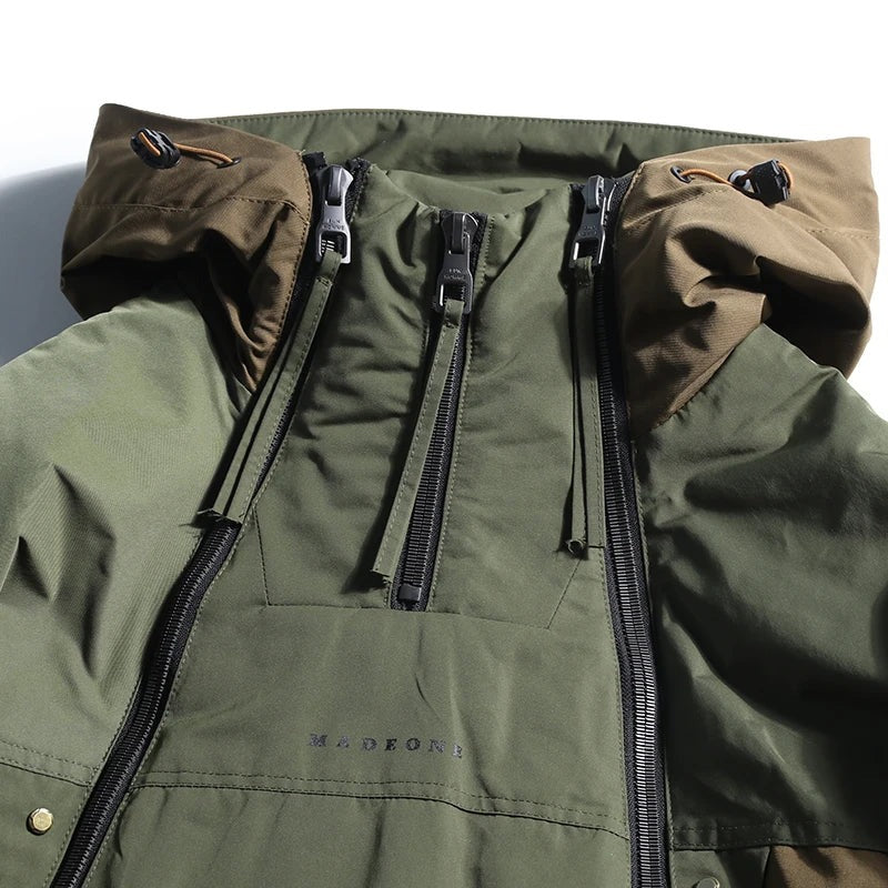 Veste d'hiver quart de zip homme