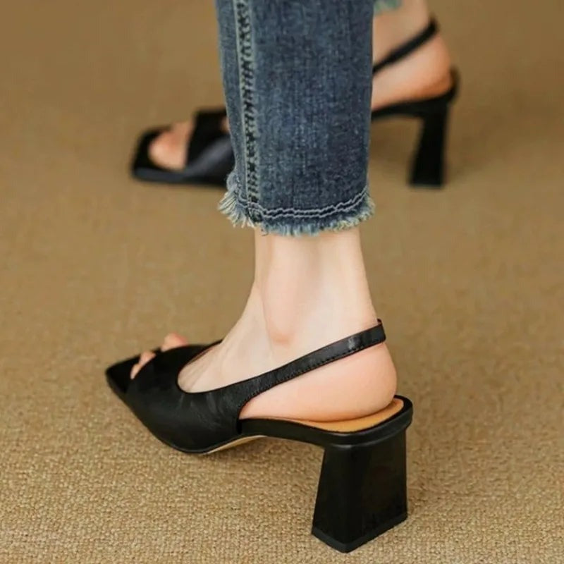 Escarpins en cuir Averra