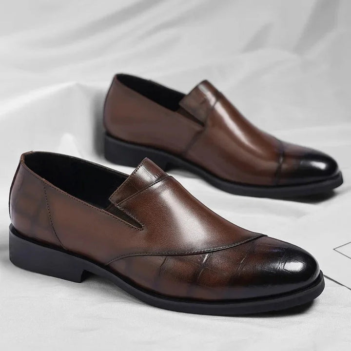 Mocassins en cuir