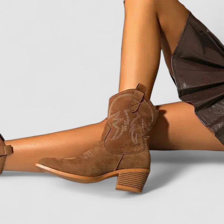 Lillian | Buckle Ankle Boot