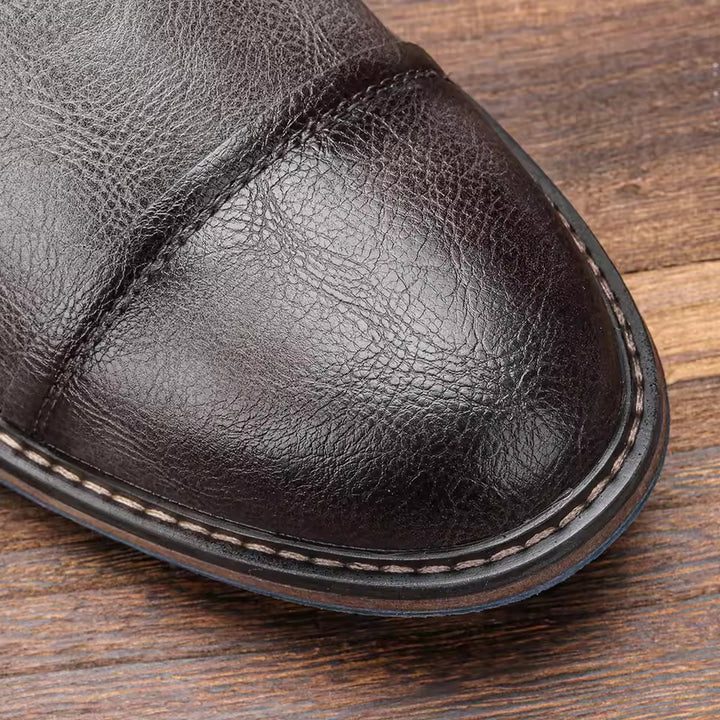 bottes en cuir pour hommes