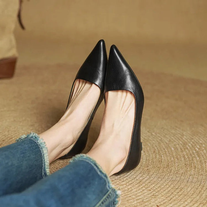 Escarpins Anok en cuir véritable