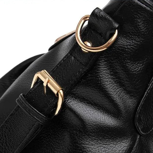 Sac fourre-tout rétro en cuir