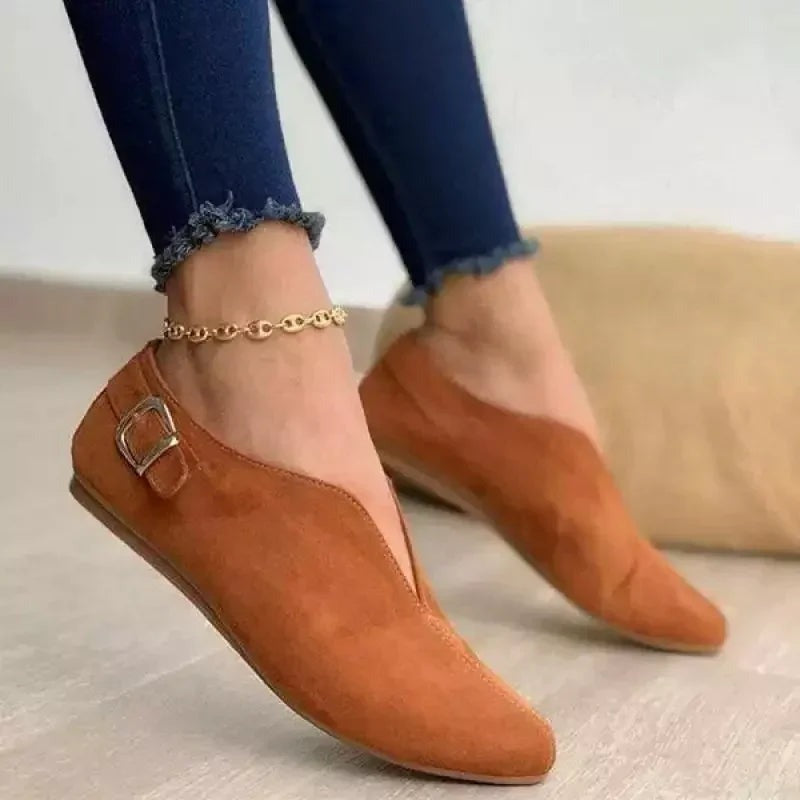 Ballerines à boucle