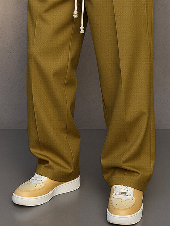 Pantalon confortable à cordon de serrage