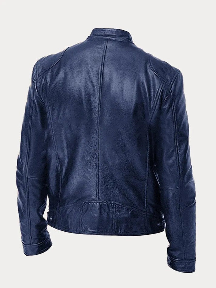 Veste en cuir élégante