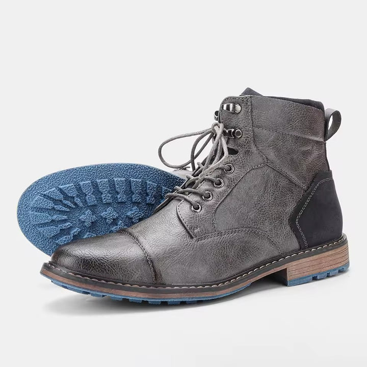 bottes en cuir pour hommes