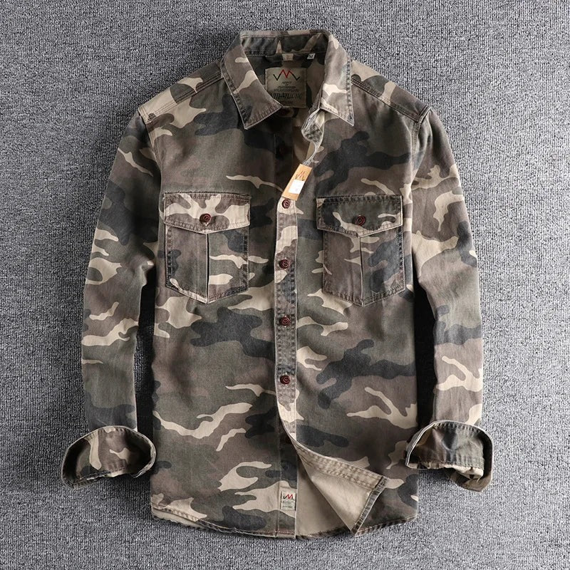 Veste camouflage militaire