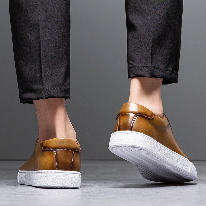 Baskets en cuir Ascend
