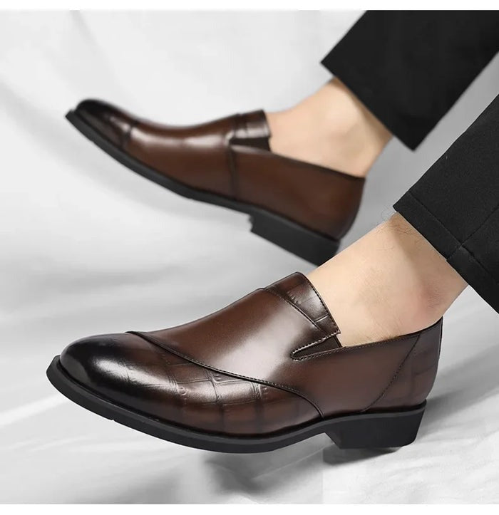 Mocassins en cuir
