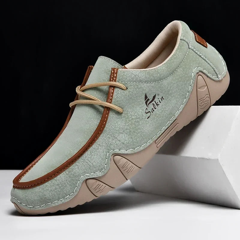 LEATHER ORTHOPEDIC SHOES WITH PRECISION FIT