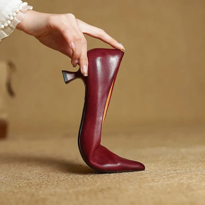 Escarpins Anok en cuir véritable