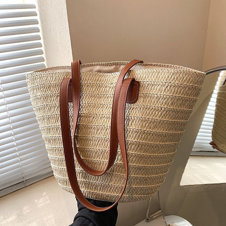 Annabelle sac de plage en paille