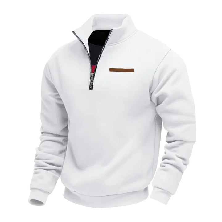 Sweat-shirt polaire décontracté pour homme