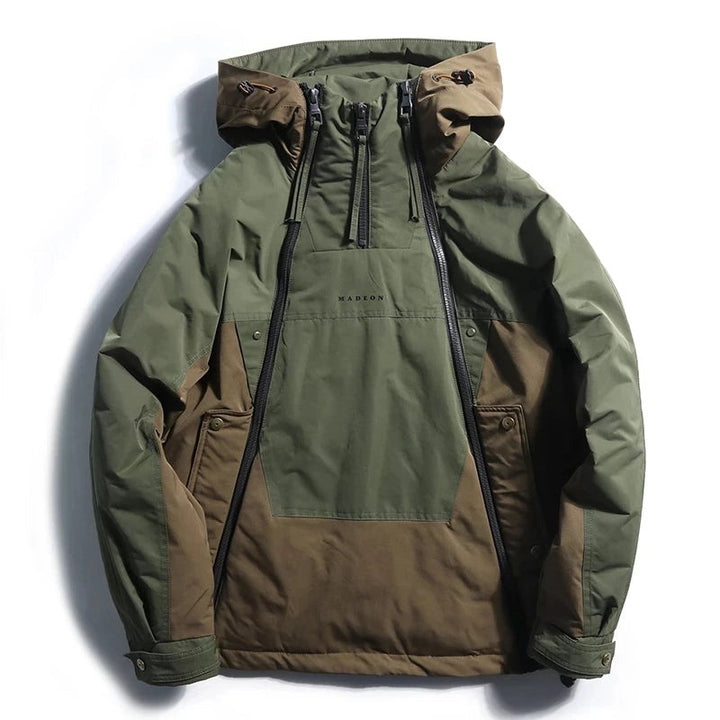 Veste d'hiver quart de zip homme