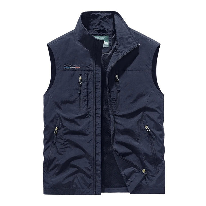 Veste sans manche de montagne