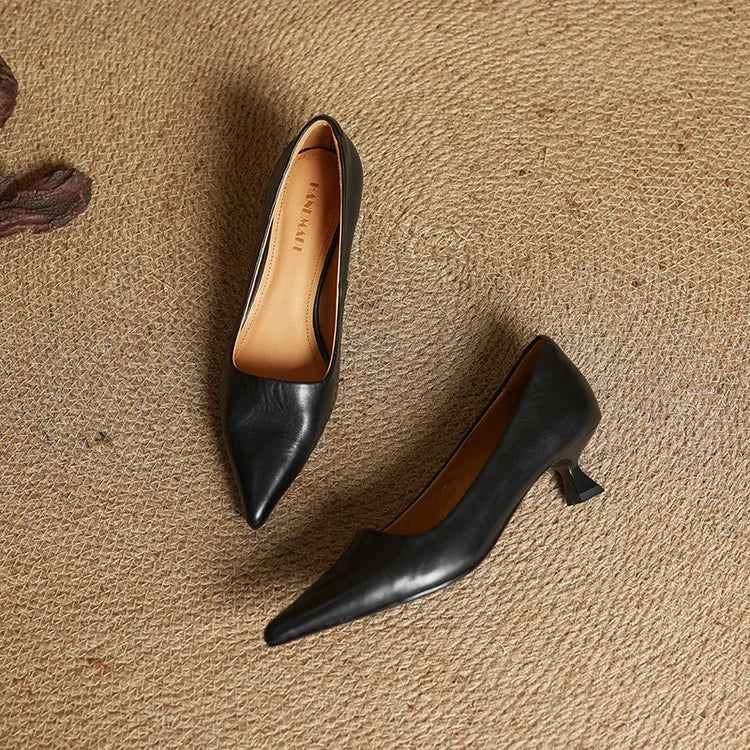 Escarpins Anok en cuir véritable