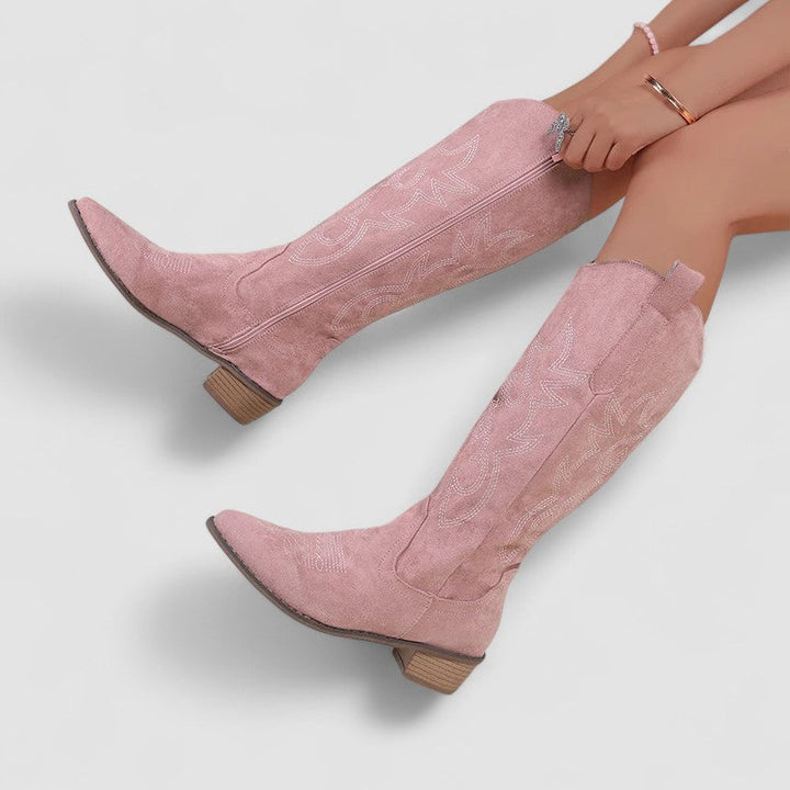 Clara | Wide-Calf Knee-High Boots
