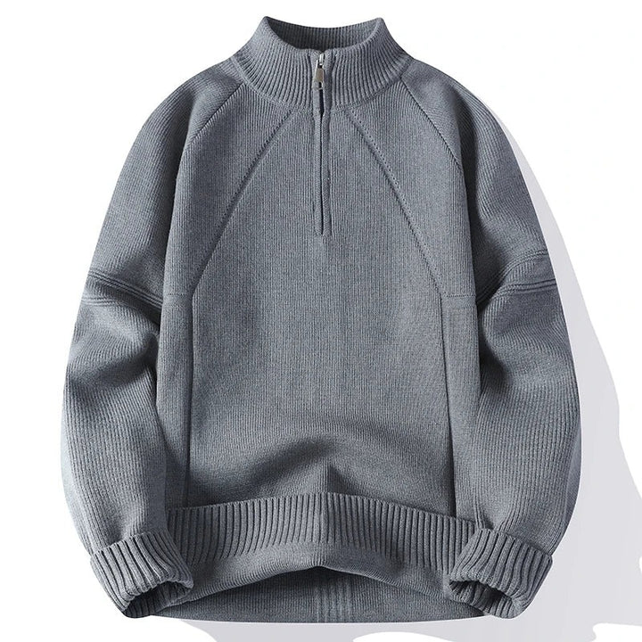 Col montant et demi-zip